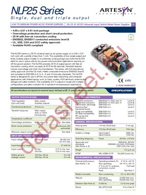 NLP25-7605J datasheet  